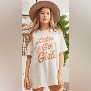 Let’s Go Girls T-shirt Dress